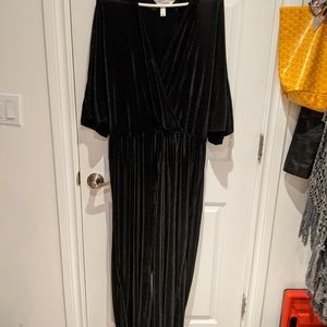 Full length, wide-leg jumpsuit in 3X